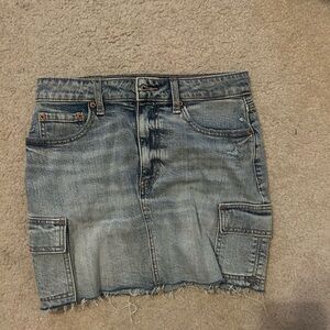 Daze Danim Cargo Mini Skirt
